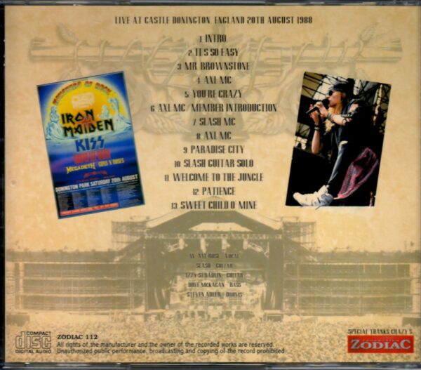 Guns N’ Roses/England,UK 1988 - Image 2