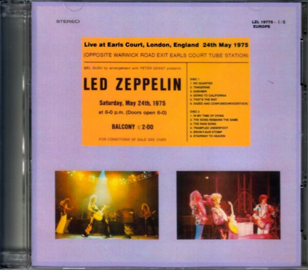 Led Zeppelin/London,UK 1975 - Image 2