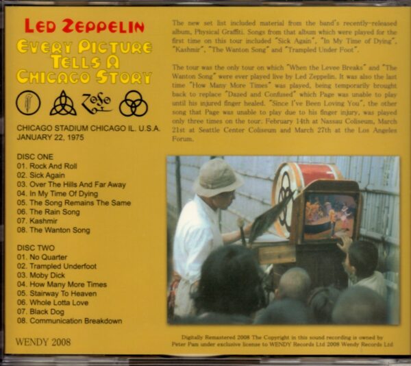 Led Zeppelin/Illinois, USA 1975 - Image 2