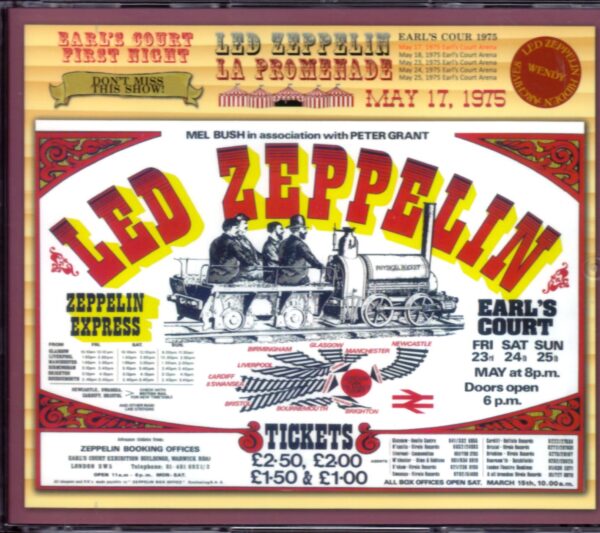 Led Zeppelin/London,UK 5.17.1975