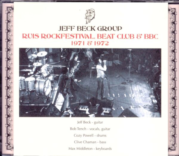 Jeff Beck Group/Europe Tour 1970’s Collection