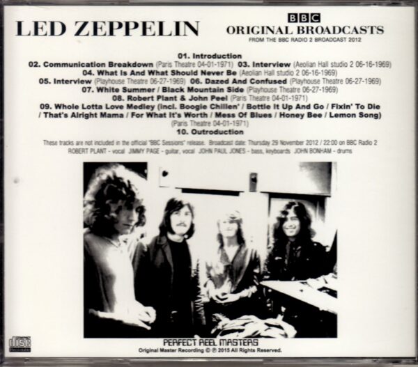 Led Zeppelin/BBC Sessions Release 2012 - Image 2