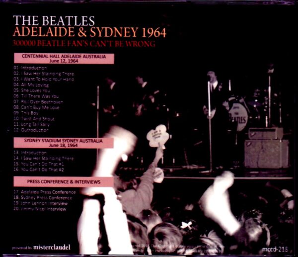 Beatles/Australia 1964 2 Days - Image 2