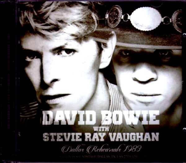 David Bowie,Stevie Ray Vaughan/TX,USA 1983 Rehearsals Upgrade