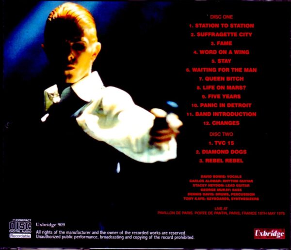 David Bowie/France 5.18.1976 - Image 2