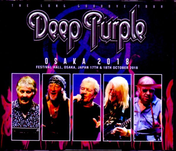 Deep Purple/Osaka,Japan 2018 2 Days Complete