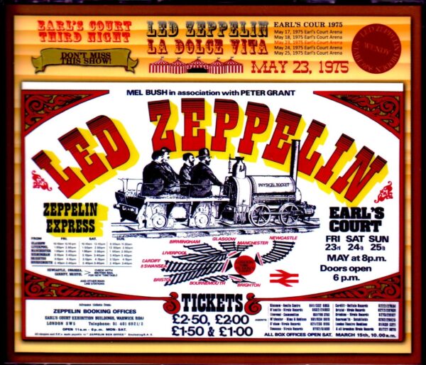 Led Zeppelin/London,UK 5.23.1975