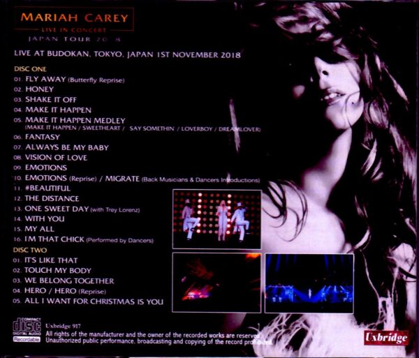 Mariah Carey/Tokyo,Japan 11.1.2018 - Image 2