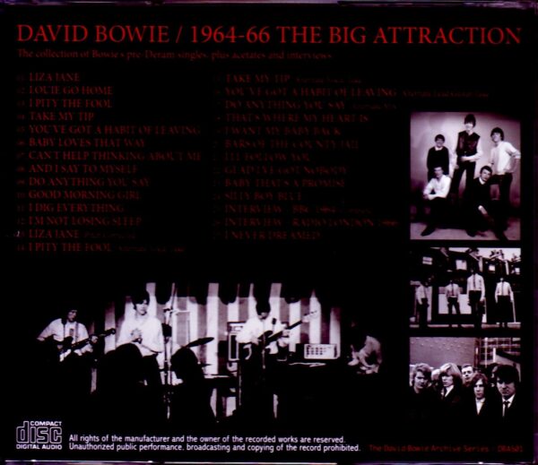 David Bowie/Collection of Bowie's Pre-Dream Singles and more - Image 2