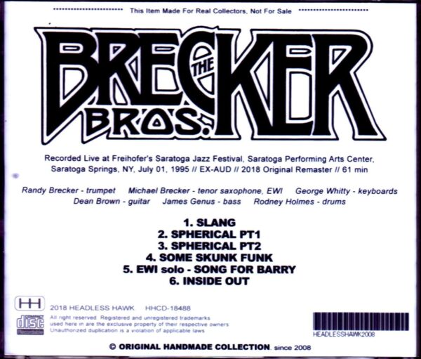 Brecker Brothers/NY, USA 1995 - Image 2