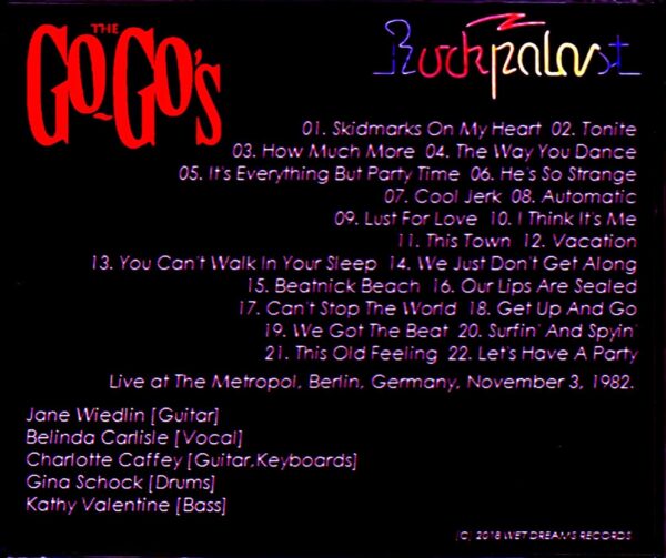 Go-Go's/Germany 1982 - Image 2