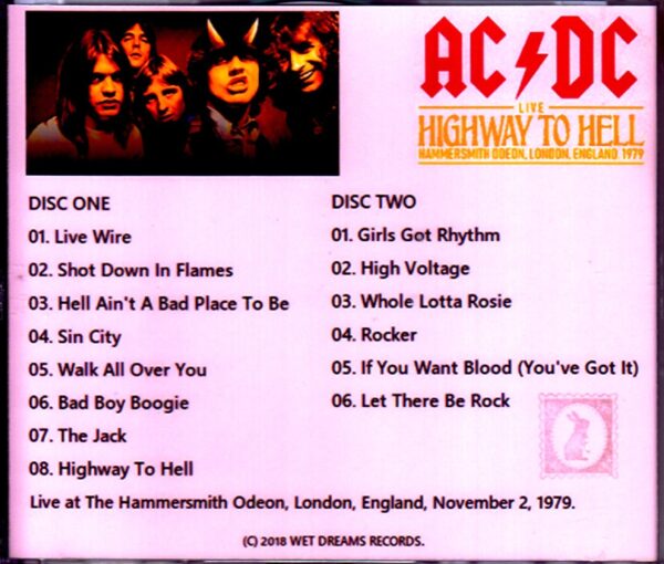 AC/DC/London, UK 1979 - Image 2