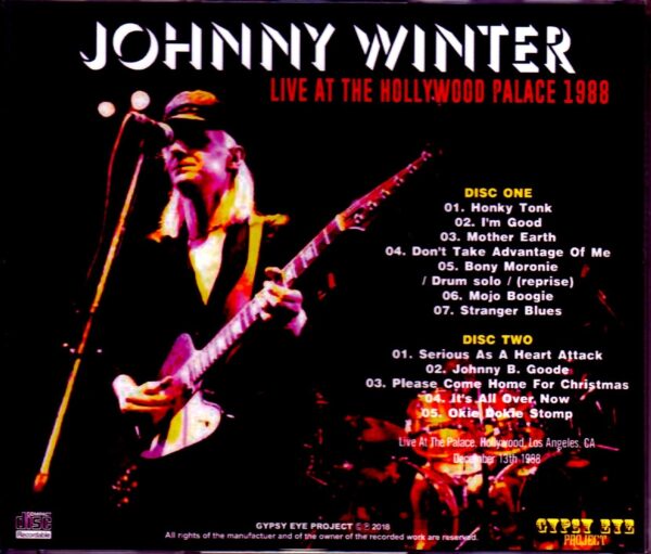 Johnny Winter/CA, USA 1988 - Image 2