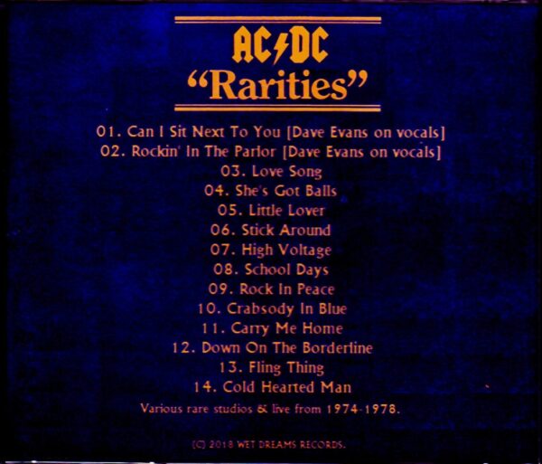 AC/DC/Various Rare Studios & Live from 1974-1978 - Image 2