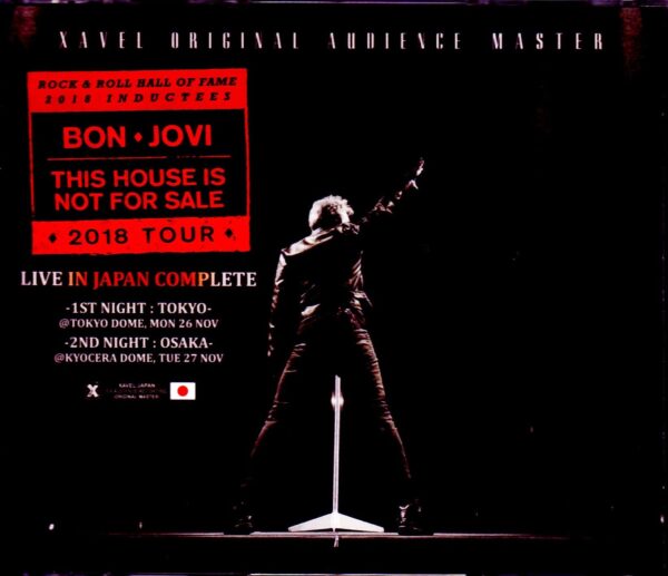 Bon Jovi/Tokyo & Osaka,Japan 2018