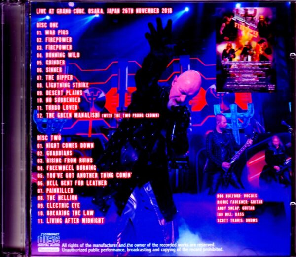 Judas Priest/Osaka,Japan 2018 Another Seat Ver. - Image 2