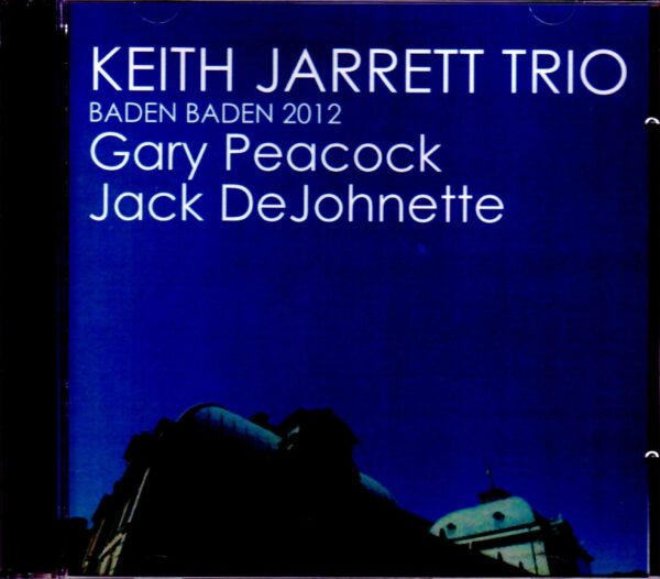 Keith Jarrett Trio/Germany 2012