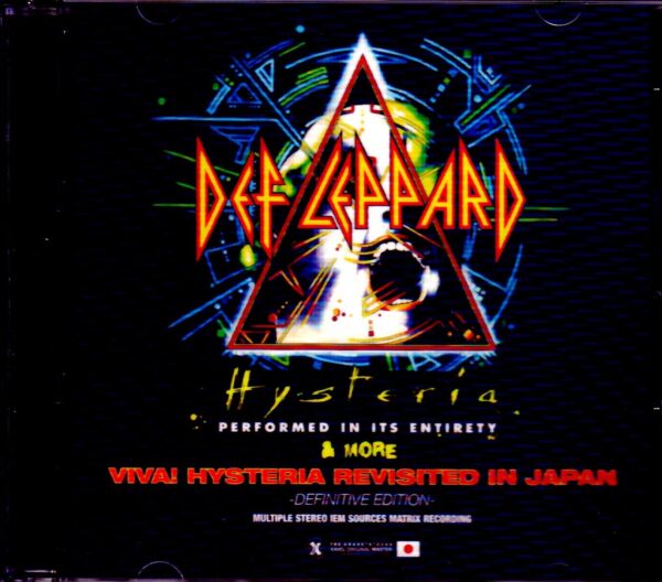 Def Leppard/Aichi,Japan 2018 S & V IEM・MK4 Matrix Ver.