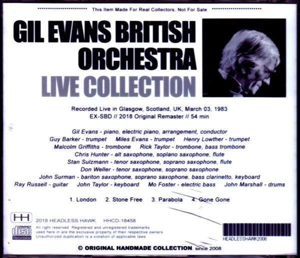 Gil Evans/Scotland,UK 1983 - Image 2