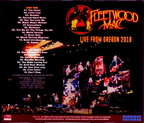 Fleetwood Mac/OR,USA 2018 - Image 2