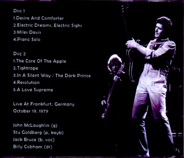 John McLaughlin, Jack Bruce, Billy Cobham/Germany 1979 - Image 2