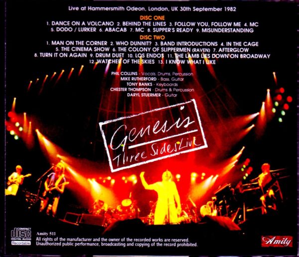 Genesis/London, UK 1982 - Image 2