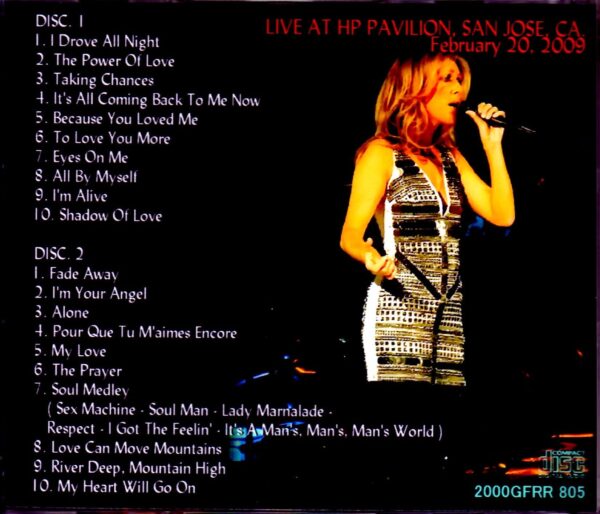 Celine Dion/CA,USA 2009 - Image 2