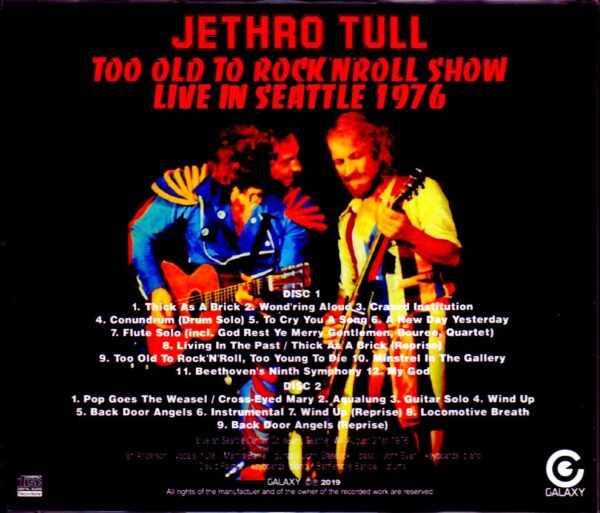 Jethro Tull/WA, USA 1976 - Image 2