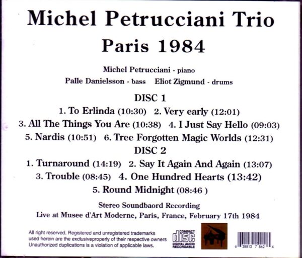 Michel Petrucciani/France 1984 - Image 2