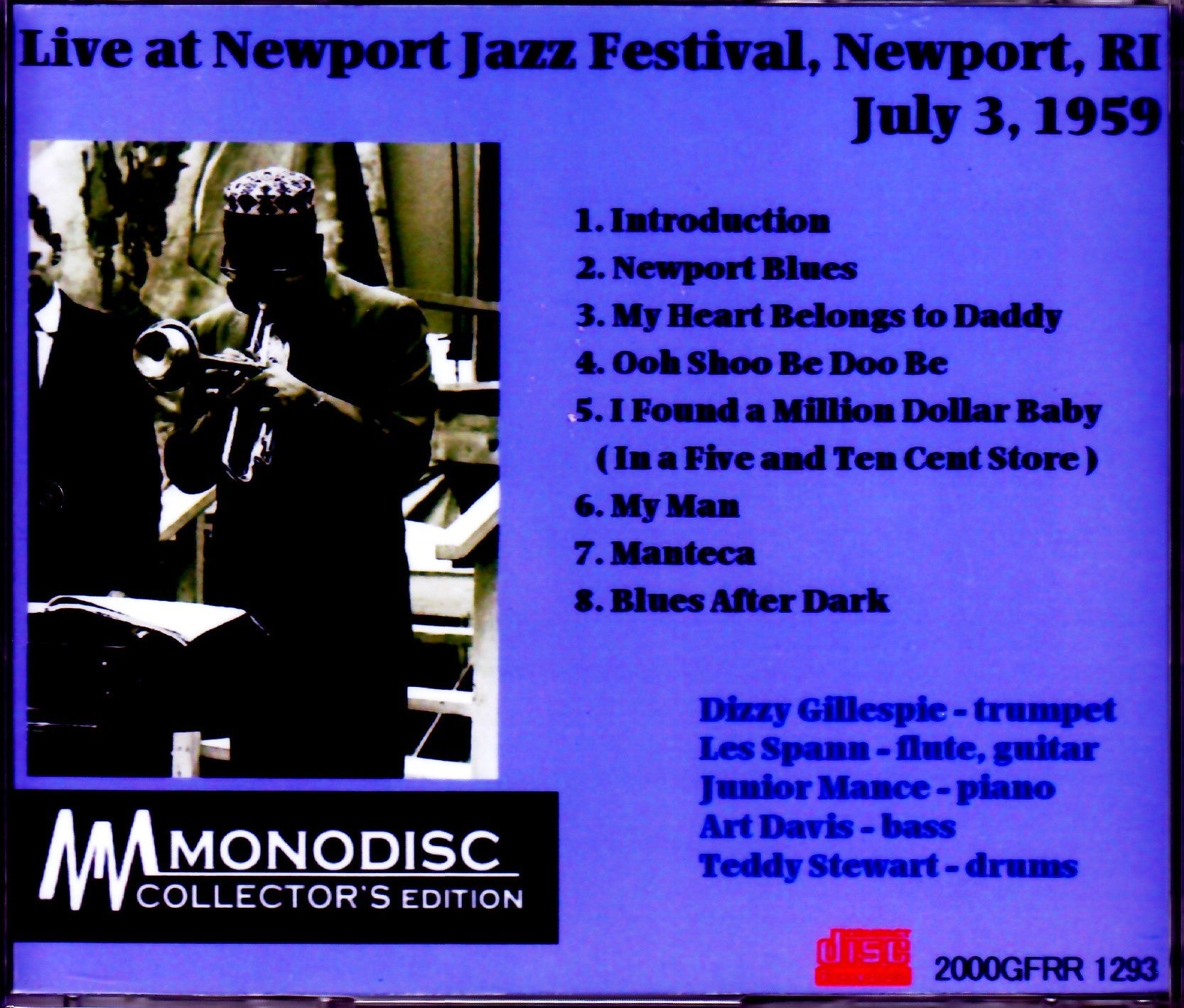Dizzy Gillespie Quintet/RI, USA 1959 - Image 2
