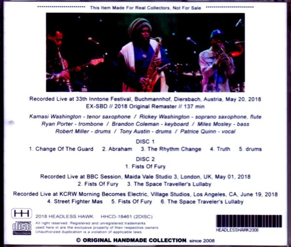 Kamasi Washington/Austria 2018 & more - Image 2