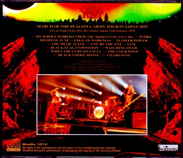 Greta Van Fleet/Osaka,Japan 2019 - Image 2