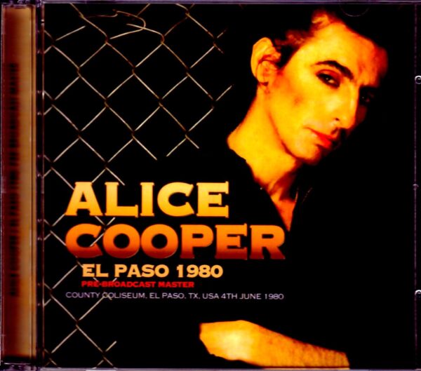 Alice Cooper/TX,USA 1980 Pre-Broadcast Master