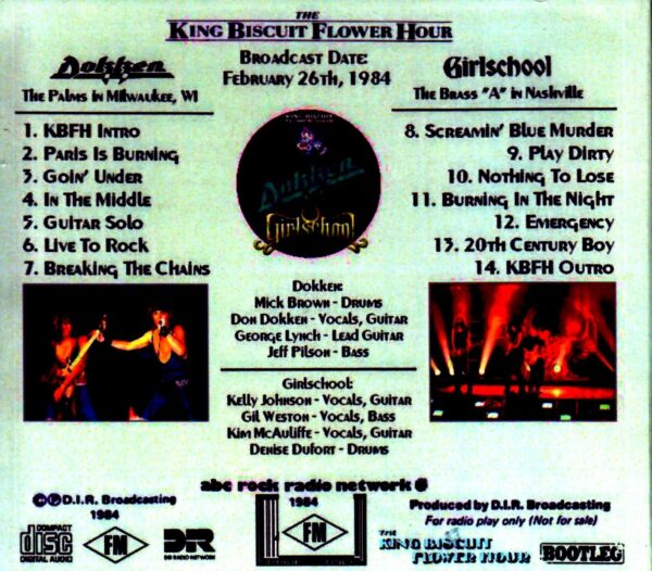 Dokken,Girlschool/WI,USA 1984 - Image 2