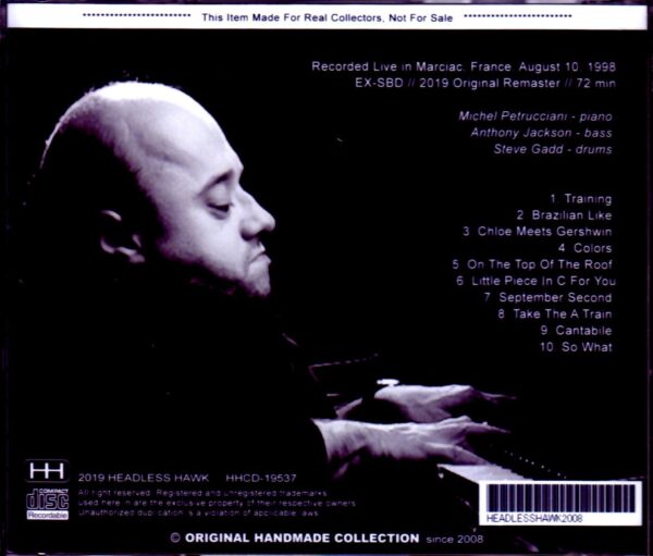 Michel Petrucciani Trio,Steve Gadd/France 1998 - Image 2