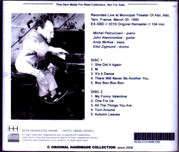 Michel Petrucciani Quartet,John Abercrombie/France 1990