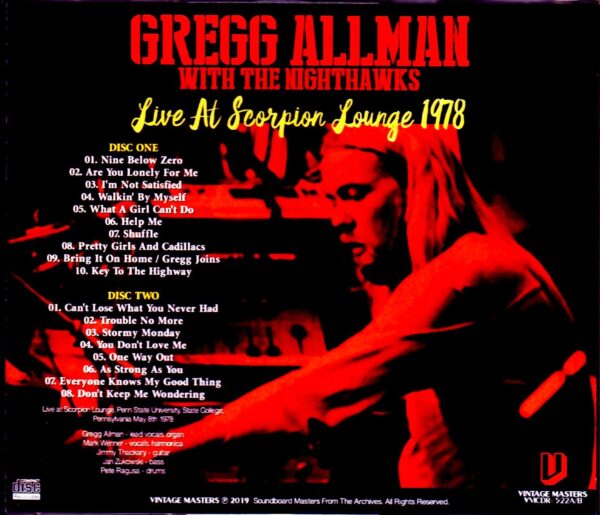 Gregg Allman/PA, USA 1978 - Image 2