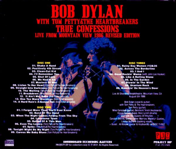 Bob Dylan,Tom Petty & the Heartbreakers/CA,USA 1986 Complete - Image 2