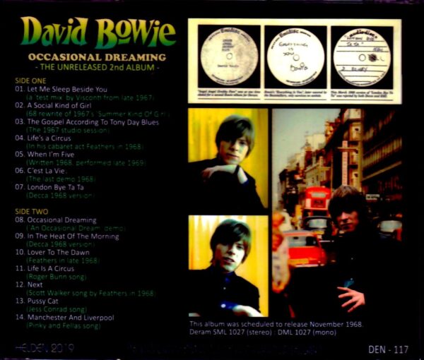 David Bowie/Unreleased 2nd Album - Image 2