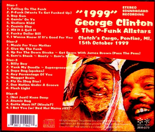George Clinton & the P-Funk Allstars/MI, USA 1999 - Image 2
