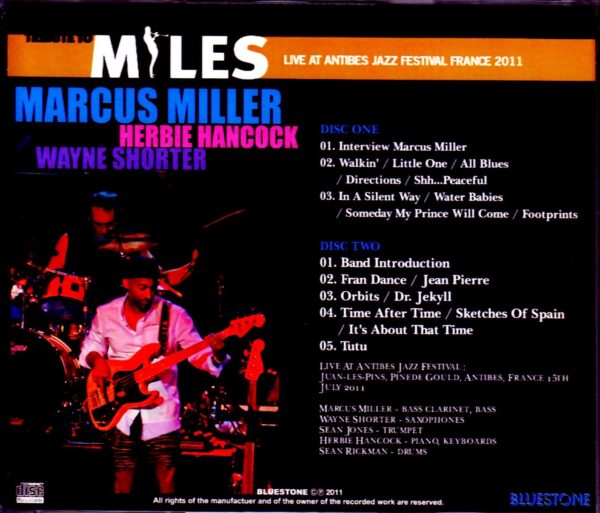 Marcus Miller,Herbie Hancock,Wayne Shorter/France 2011 - Image 2