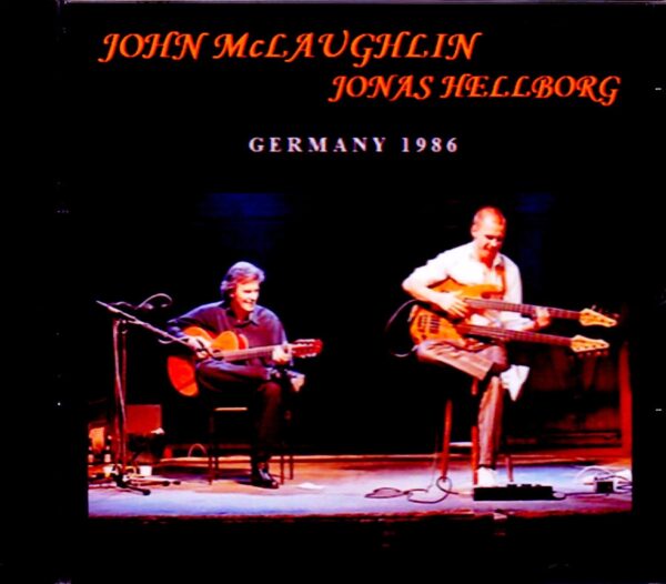 John McLaughlin, Jonas Helborg/Germany 1986