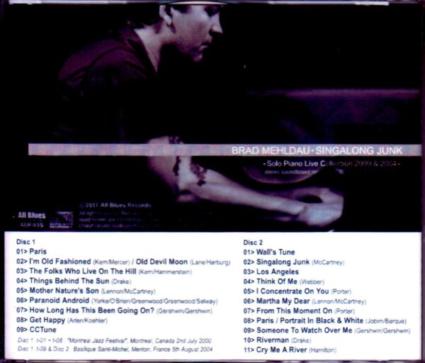 Brad Mehldau/Canada 2000 & more - Image 2