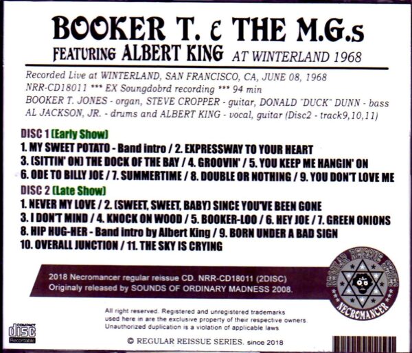Booker T. & the M.G.s/CA, USA 1968 - Image 2