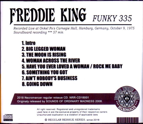 Freddie King/Germany 1975 - Image 2