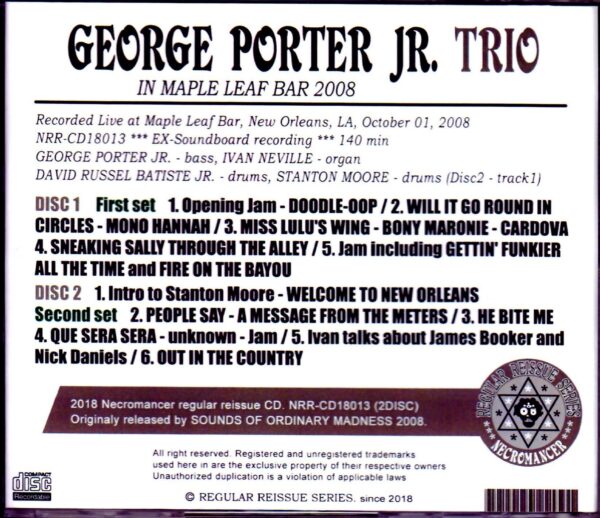 George Porter Jr./LA, USA 2008 - Image 2