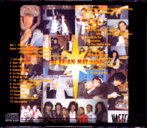 Brian May Band/Final Day Rehearsals England,UK 1992 - Image 2