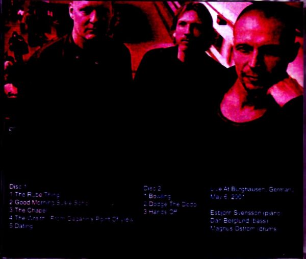 e.s.t. Esbjorn Svensson Trio/Germany 2001 - Image 2