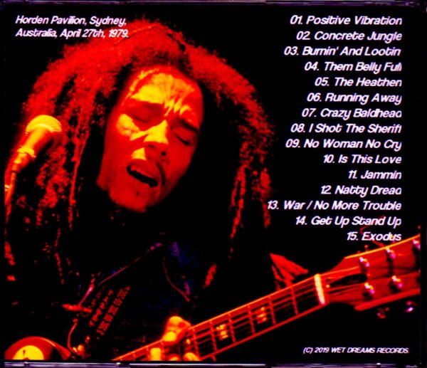 Bob Marley and the Wailers/Australia 1979 - Image 2