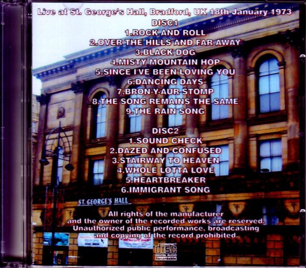 Led Zeppelin/UK 1972 AUD・SBD Mix - Image 2